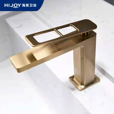 单把单孔面盆龙头