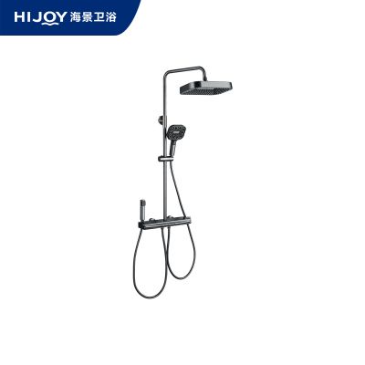 温度显示带氛围灯淋浴花洒