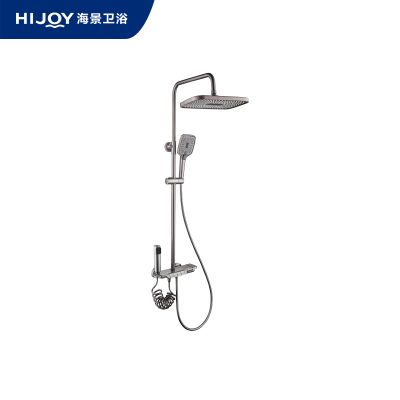 水力发电温度显示淋浴花洒