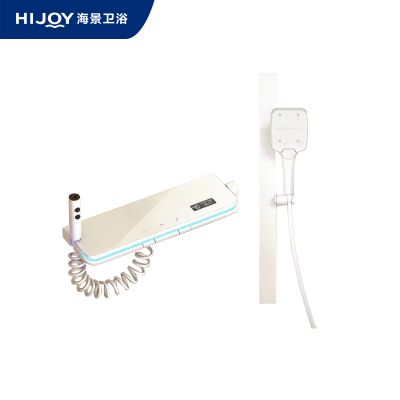 水力发电温度显示淋浴花洒